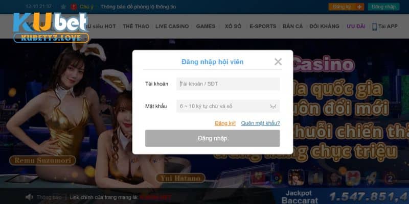 Hướng dẫn hội viên Link vào Kubet không chặn mới nhất