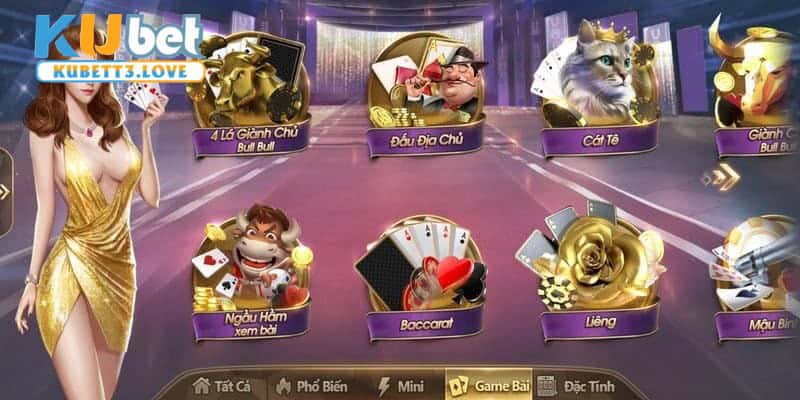 Một số tựa game bài KUBET mà bạn nhất định không nên bỏ qua