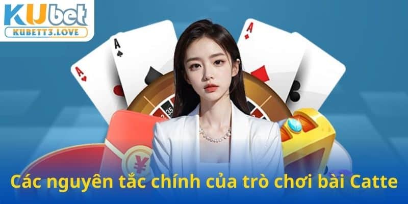 Các nguyên tắc chính của trò chơi bài Catte